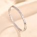 Korean Version Simple Titanium Steel Bracelet, Women's Honeycomb Geometric Versatile Personality, Light Luxury, Internet_ipsvogv.com