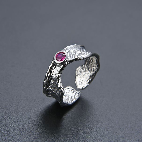 Unisex Jewelry Fashion Simple Color Retention Irregular Ring Opening Adjustable Unisex Hand Jewelry Net Red Ins Style Light Luxury Style_ipsvogv.com