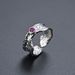 Unisex Jewelry Fashion Simple Color Retention Irregular Ring Opening Adjustable Unisex Hand Jewelry Net Red Ins Style Light Luxury Style_ipsvogv.com
