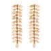 Long Rhinestone Leaf Tassel Earrings Women Catwalk Party Dinner Jewelry Shiny Luxury Earrings_ipsvogv.com