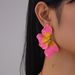 Irregular Petal Oil Drop Stud Design Sense Exaggerated New Versatile Women's Earrings_ipsvogv.com