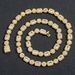 Men's Jewelry 8mm Square Round Rock Sugar Chain Hip Hop Necklace T Square Zircon Creative Niche Male Hip Hop Trend Jewelry_ipsvogv.com