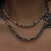Women's Jewelry Natural Stone Clavicle Chain Morandi Color Beaded Necklace Spring And Summer Light Luxury Niche Stacking Necklace_ipsvogv.com