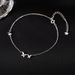 S999 Pure Silver Butterfly 2024 New Bracelet, Light Luxury Niche Design, High-end Feel, Best Friend Bracelet_ipsvogv.com