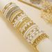 Jewelry Niche Design Cross Bracelet Set Sweet And Cool Beaded Stacked Shell Pearl Bracelet_ipsvogv.com