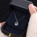Difeng 999 Pure Silver Whale Dream Sea Necklace Women's Sky Star Ins Fish Tail Collarbone Chain Fashionable Pendant_ipsvogv.com
