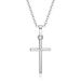 Cross Pendant, Collarbone Chain, Korean Version, Set With Zircon Necklace, New Women's Necklace_ipsvogv.com