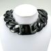 Black Vacuum Plating 316L Stainless Steel Width 32mm Very Heavy 40-55cm Big Necklace_ipsvogv.com