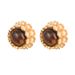 Pearl Flower Earrings Retro Message Temperament Earrings Female New High End Summer Light Luxury French Earrings_ipsvogv.com