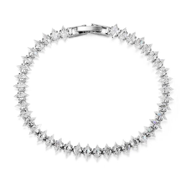 Unisex Fashion Full Diamond Diamond Tennis Bracelet Women Micro Inlaid Zircon Crystal Adjustable Bracelet Accessories_ipsvogv.com