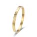 Bangles Titanium Steel Gold And Silver Rose Color Bracelet Stainless Steel Couple Lattice Buckle Open Titanium Steel Bracelet Jewelry_ipsvogv.com