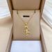 Titanium Steel 【 】 Football Boy Light Luxury Temperament Gorgeous Full Diamond Necklace Women's Versatile Collarbone 【 】_ipsvogv.com