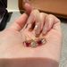 Light Luxury High-end Sweetheart Candy Rose Love Ring Zircon New Red Corundum Elegant And Niche Ring_ipsvogv.com