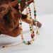 Maillard Natural Round Agate Crystal Bead Necklace For Women, Versatile And High Grade Sweater Chain Jewelry_ipsvogv.com