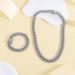 Fashion Full Diamond Cuban Hip Hop Trend Personality Necklace Bracelet Set F26060_ipsvogv.com