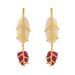 E12675ZA Same Style Earings Fashionable Leaf Design Resin Temperament Versatile Earrings Female_ipsvogv.com