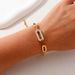 Women's Jewelry Ins Simple Fashion Handmade Chain Stainless Steel Necklace Female Retro K Gold Plated Bracelet Jewelry_ipsvogv.com
