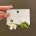 Summer fresh asymmetrical flower earrings for women silver needle simple earrings earrings niche design_ipsvogv.com