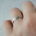 New Product Plated With Thai Silver, Used Feather Engagement Ring, Simple Accessory_ipsvogv.com