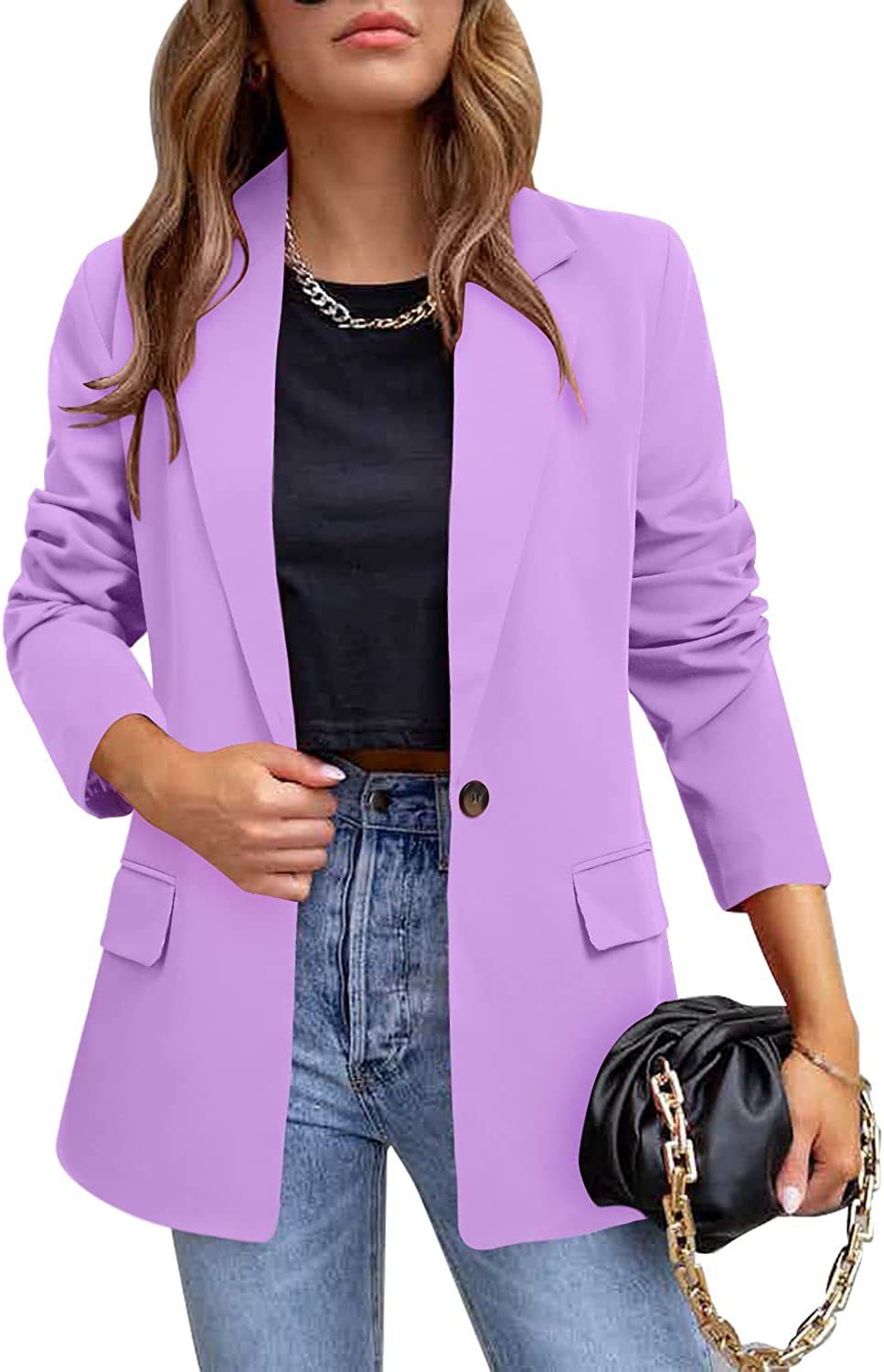 Women's Clothing new 2024 autumn and winter suit jacket temperament commuting slim suit jacket_ipsvogv.com