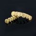 Hot Selling Hip Hop Braces Gold Plated Carved Pattern Gold Braces Halloween Teeth Grill Props_ipsvogv.com