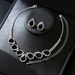 Fashion Round Crystal New Women's Diamond-Studded Alloy Necklace Earrings_ipsvogv.com