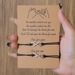 Infinite Eight Character Wax Thread Hand Woven Couple Friendship Card Bracelet Hand Rope_ipsvogv.com