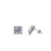 Square Diamond White Rock Sugar Earrings Hip Hop Male Full Diamond Zircon Earrings Female High Street Fashion Earrings_ipsvogv.com