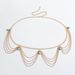 Women's Jewelry Bohemian Retro Turquoise Pendant Waist Chain Fashionable And Popular All Match Body Chain_ipsvogv.com
