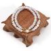 Of Love Pink And White Peanuts Natural Freshwater Pearl Bracelet Necklace Set Female_ipsvogv.com