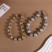 Exaggerated Color Matching Round Bead Necklace Simple Retro Beaded Necklace Jewelry_ipsvogv.com