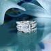 Cao Shi's temperament female niche design, high-end feeling, light luxury, oval ring, personalized multi-layer hand_ipsvogv.com