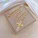 】 Portrait 【 Cross Light Luxury Charm Gorgeous Full Diamond Necklace Women's Versatile Clavicle Titanium Steel Chain 【 】_ipsvogv.com