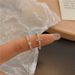 Zircon Pearl For Women, Versatile, Fashionable, Niche Design, Cool Style, Adjustable Opening, Index Finger Ring_ipsvogv.com
