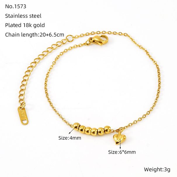 Women's Jewelry K Titanium Steel Non Fading Bracelet Female Ins Temperament All Match High End Love Bracelet_ipsvogv.com