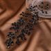 Elegant Crystal Hairband For Women - Handcrafted Beaded Headpiece For Weddings, Parties Special Occasions Handmade Beaded Back Pressed Accessories_ipsvogv.com