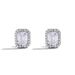 Women's Jewelry Hip Hop Rectangular Earrings Copper Material Full Of Zirconium Personality Earrings Ins Hot Rap Accessories New Earrings_ipsvogv.com