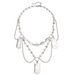 Fashion Trendy Brand Hip-hop Alloy Razor Blade Pearl Necklace Female, Personalized Pendant Necklace_ipsvogv.com