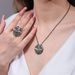 Jewelry Opal Topaz Pendant Girls Necklace Temperament High End Accessories S925 Sterling Silver New Necklace_ipsvogv.com