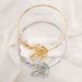 N12254 Personalized and Fashionable Leaf Necklace New Neck Choker Open Collar Clavicle Chain_ipsvogv.com