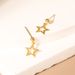 Earrings Sterling Silver Smart Star Earrings Niche Normcore Versatile Retro Elegant Jewelry K-Style for Women with High-End Feel_ipsvogv.com
