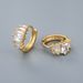 Unisex New Geometric Diamond Earrings Design Fresh And Simple Fashion Temperament Ear Clip Personality Trend Earrings_ipsvogv.com