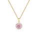 【 】 Round, Small, Diamond, Fashionable, Light Luxury, Gorgeous, Full Diamond Necklace, Women's Versatile Clavicle Chain,_ipsvogv.com