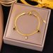 New Pentagram Gold Necklace Women, Light Luxury, High-end, Niche Design, Korean Version Collarbone Chain For Women_ipsvogv.com