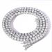 Accessories Hip-Hop Tennis Chain Zircon Jewelry For Women High-End Sense Personality Men's Necklace_ipsvogv.com