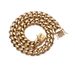 Men's Jewelry Round Grinding Cuban Chain Stainless Steel Necklace Domineering Men's Cuban Necklace Hip Hop Jewelry_ipsvogv.com