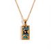 Women's Jewelry Fashion Niche Pendant Stainless Steel Plated K Gold Retro Original New Tarot Necklace_ipsvogv.com