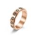 Relieves anxiety and decompression flower rotating titanium steel ring men and women propose stainless steel tail ring hand jewelry_ipsvogv.com