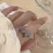 Light Luxury High-end Zircon Love Bow Series Ins Style Niche Design Personalized Open Index Finger Ring_ipsvogv.com