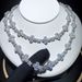 Cross Star Pendant Tennis Chain Necklace Inlaid With Zircon Full Diamond Hip Hop Necklace Jewelry_ipsvogv.com
